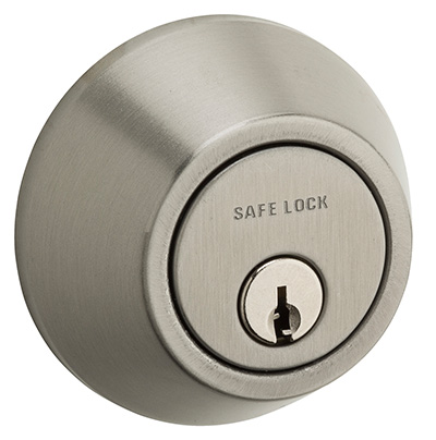 Safe Lock Deadbolt - Satin Nickel
